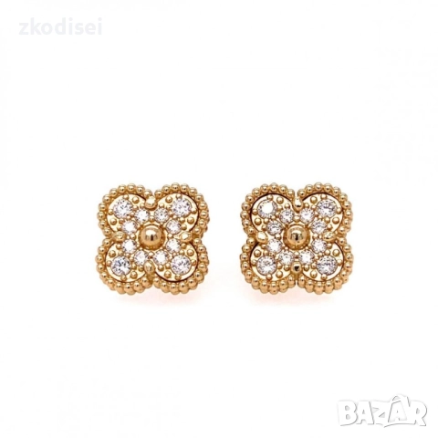 Златни обеци Cleef 6,61гр. 14кр. проба:585 модел:33624-6