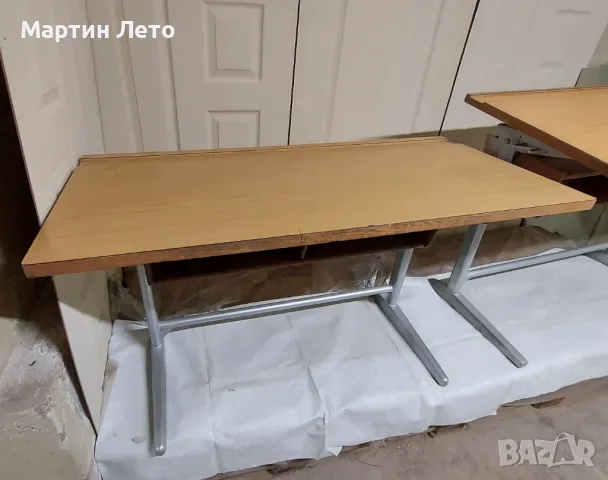 Ученически бюра. Антикварна стойност. EMBRU Swiss. 8 бр., снимка 6 - Бюра - 48903658