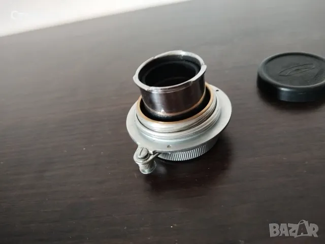 Ретро обектив ИНДУСТАР-22 red P 3.5/50  KMZ M39 СССР., снимка 5 - Обективи и филтри - 48641008