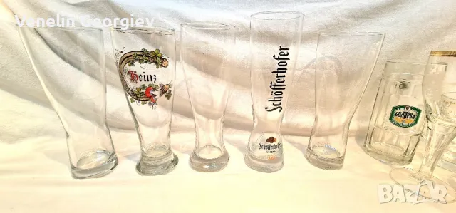 Различни чаши за бира 0,2мл, 0,4мл, 0,5мл., снимка 7 - Чаши - 45202497