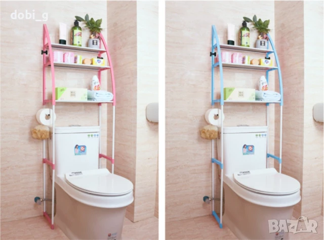 Метална етажерка за над тоалетна, снимка 10 - Етажерки - 51240558