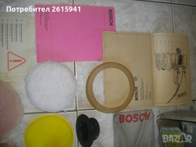 Швейцария-Почти Нов-Шлифовъчна Машина/Кръгъл Ексцентър Виброшлайф-Bosch PEX115A-Пълен Комплект-Бош, снимка 6 - Други инструменти - 39170462