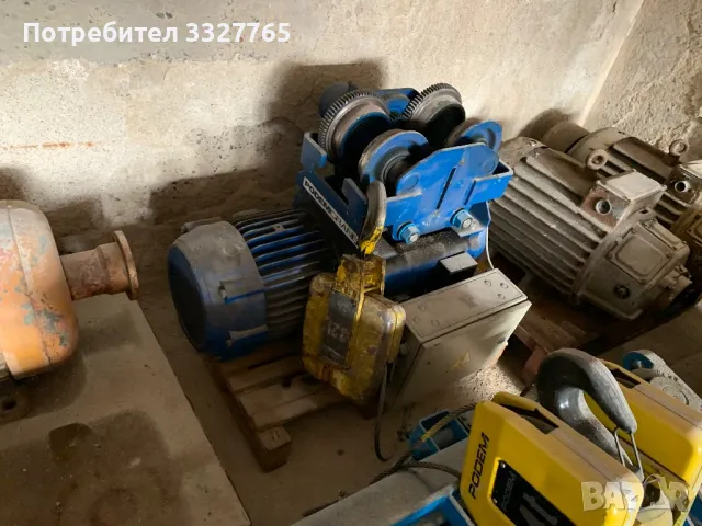 Телфер , снимка 10 - Други машини и части - 47991312