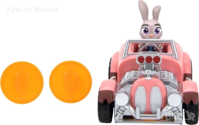 Зоотрополис Фигурки с кола Зайка Джуди, снимка 5 - Фигурки - 53428544