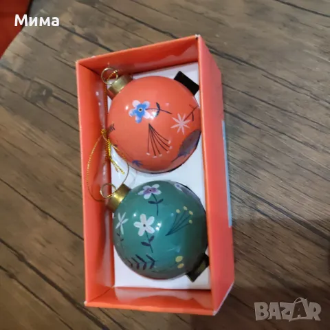 Порцеланови коледни декорации, снимка 13 - Декорация за дома - 47903986