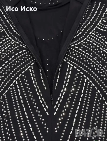 Дамска модерна рокля , снимка 4 - Рокли - 52569409