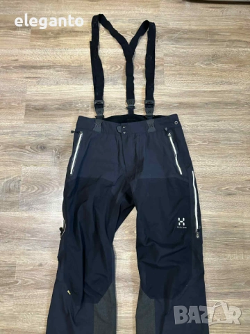 Висок клас мъжки Haglofs Gore-Tex Recco Soft Shell Ski Snow Bib Pant , XL размер, снимка 2 - Спортни дрехи, екипи - 53198192