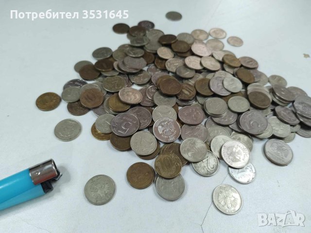 Лот от над 200бр. монети с номинал от 1, 2, 5 и 10 рубли, снимка 3 - Нумизматика и бонистика - 43238505