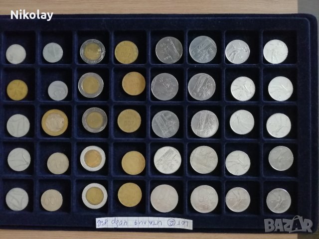 МОНЕТИ, LOT по 40 бр, ИТАЛИЯ, ПОРТУГАЛИЯ, ЮГОСЛАВИЯ, снимка 5 - Нумизматика и бонистика - 28559047