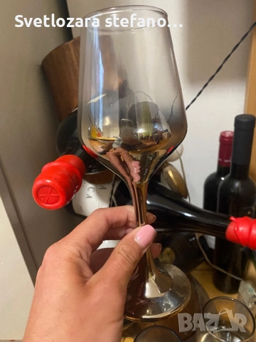 Чаши за вино 4 броя, снимка 2 - Чаши - 51882463