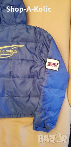 Kids' Vintage SUBARU RALLY TEAM Norway STI Puffer Hooded Jacket, снимка 7 - Детски якета и елеци - 35226080