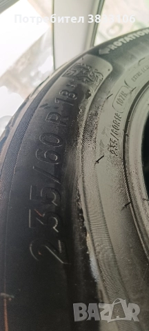 Зимни гуми Мишалин Пилот 235 /60 р 18 за джип, снимка 6 - Гуми и джанти - 52411442