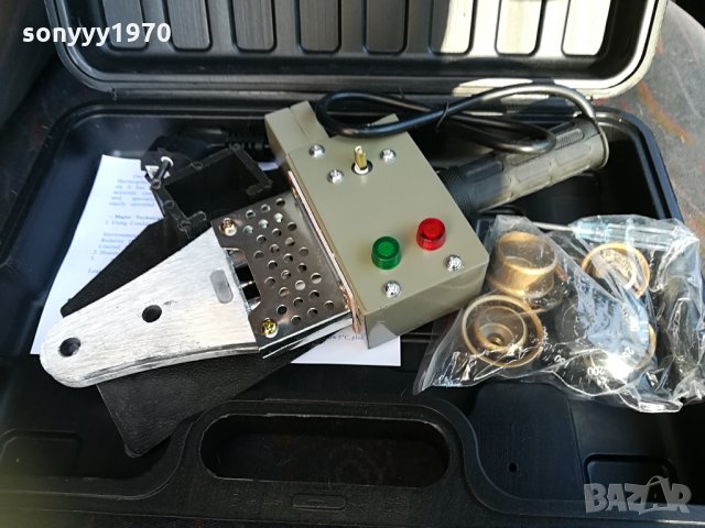 НОВА лепачка за пвс тръби С КУФАР 2104211004, снимка 2 - Други инструменти - 32627560