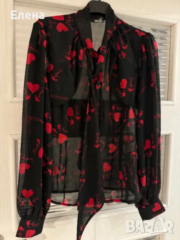 Оригинална Love Moschino риза , снимка 6 - Ризи - 50084666
