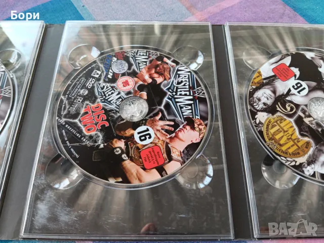 WWE WrestleMania 22 3 Disc DVD, снимка 5 - DVD филми - 48653944