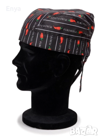 Шапка тип "Бандана" на люти чушки, снимка 2 - Шапки - 51690535