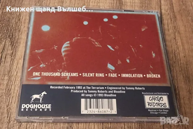 Компакт Дискове - Рок-Метъл: Bloodline – One Thousand Screams - CD EP (5 tracks), снимка 2 - CD дискове - 48459362