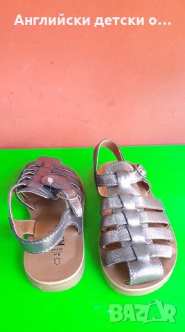 Английски детски сандали естествена кожа-M&S, снимка 5 - Детски сандали и чехли - 28519726