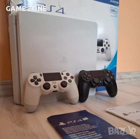 Playstation 4 Slim Бял Гаранция , снимка 2 - PlayStation конзоли - 52903351