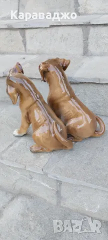 Италианска Композиция Боксери, снимка 4 - Статуетки - 49956717