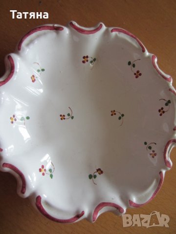   ;КЕРАМИКА/чиния ;кана;захарница;свещници/ЦВЕТЕ - дърво/, снимка 13 - Други - 28692036