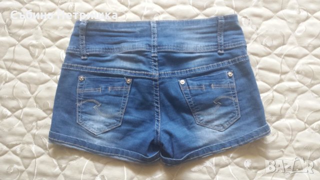 Къси дънкови панталонки, снимка 2 - Къси панталони и бермуди - 33241881
