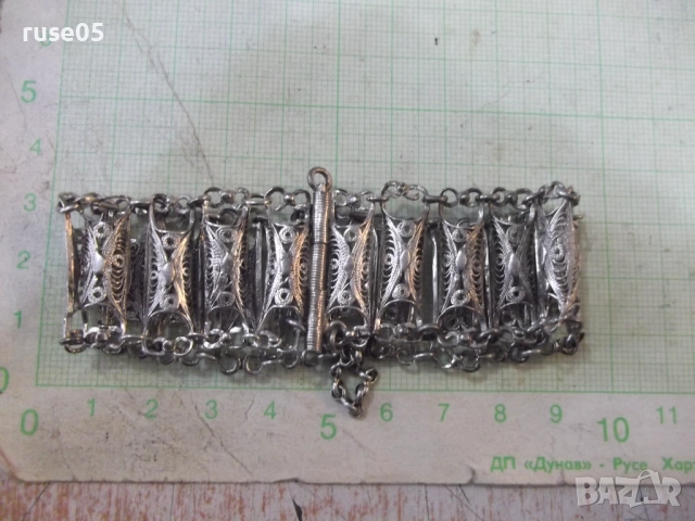 Верижка сребърна филигранна, снимка 8 - Други - 52188081