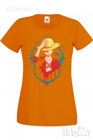 Дамска тениска One Piece 01,Анимация,игра,Празник,Повод. , снимка 8 - Тениски - 37946219