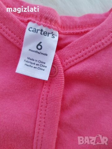 Нова памучна жилетка Carter*s 3-6 месеца, снимка 2 - Жилетки и елечета за бебе - 28644492
