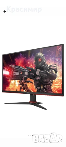 Монитор AOC  IPS FULL HD 144Hz, снимка 7 - Монитори - 53208435
