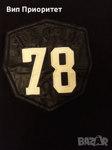 BUTIK BAMB - тениска бутикова , памук и кожа 78, черна с къс ръкав, елегантна и ефектна,с кожен шилд, снимка 4 - Тениски - 37258784
