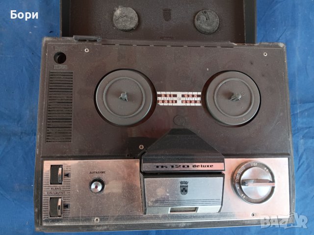 GRUNDIG TK-120 DeLuxe магнетофон, снимка 7 - Декове - 43353305
