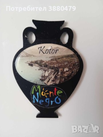 метален магнит от Черна гора, снимка 1