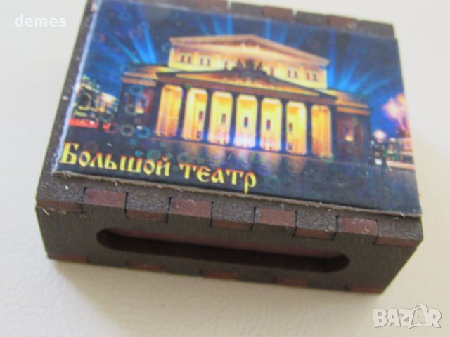 Колекционерски кибрит-3D магнит от Москва, Русия, снимка 2 - Колекции - 43341237