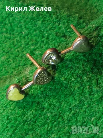 PANDORA СЪРЦЕВИДНИ СРЕБЪРНИ ОБЕЦИ ПАНДОРА СРЕБРО S925 ALE с ЦИРКОНИ и ЕМАЙЛ 48579, снимка 14 - Обеци - 49144419