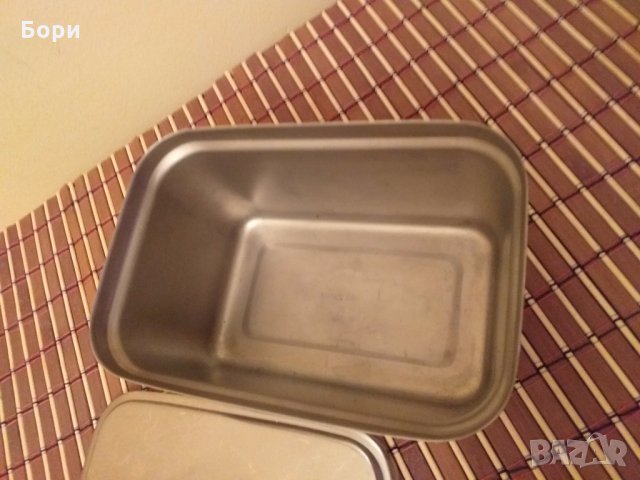 Кутия алпака с капак БДС, снимка 4 - Кутии за храна - 27415104