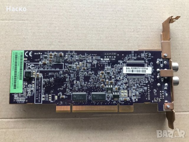 ATI TV Wonder HD 650 Tuner PCI, снимка 2 - Друга електроника - 32562448