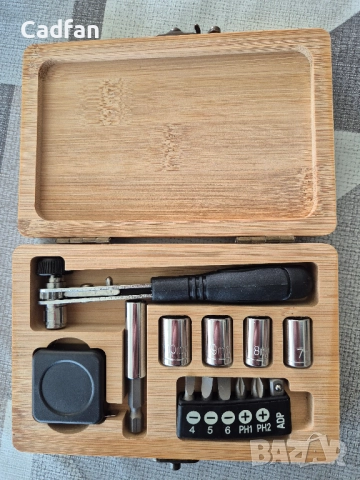 Комплект инструменти тип гедоре 1/4 13 части