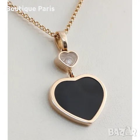 Chopard Happy Heart колие, снимка 2 - Колиета, медальони, синджири - 49994402