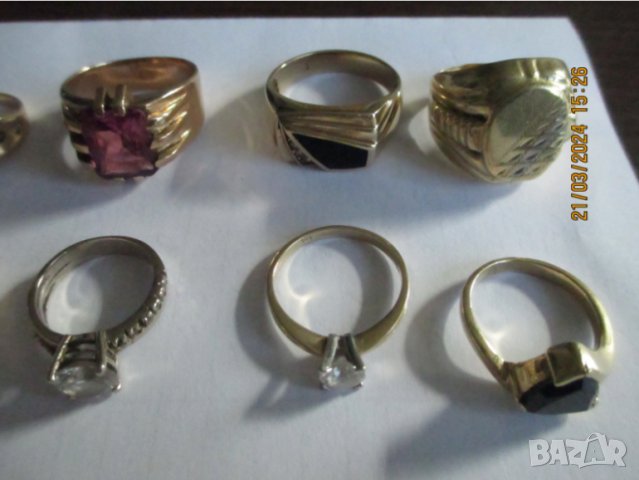 Златни пръстени , снимка 8 - Пръстени - 18265187