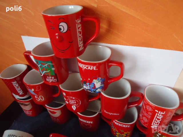 Чаши Нескафе, NESCAFE ,чаши Якобс ,Jacobs, снимка 2 - Чаши - 12139473