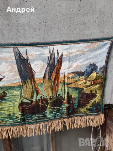 Старинен ковьор,покривка за стена #276, снимка 4 - Антикварни и старинни предмети - 47728174