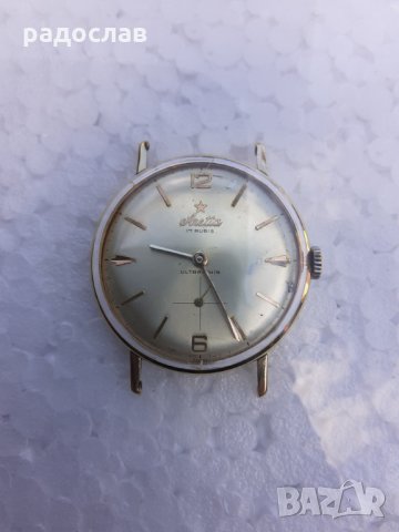 Позлатен мъжки часовник ARETTA ULTRA-THIN, снимка 1 - Мъжки - 32573208