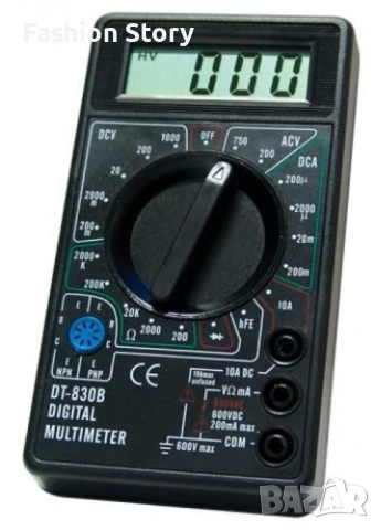 Цифров мултиметър модел DT830B, снимка 2 - Електро услуги - 51786466