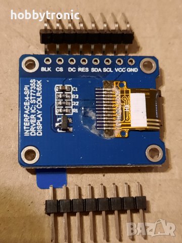 0.96" LCD 80x160 SPI, снимка 4 - Друга електроника - 38735128