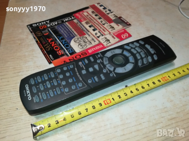 ONKYO RC-511M AUDIO REMOTE-ВНОС SWISS 2010251922, снимка 3 - Ресийвъри, усилватели, смесителни пултове - 52121801