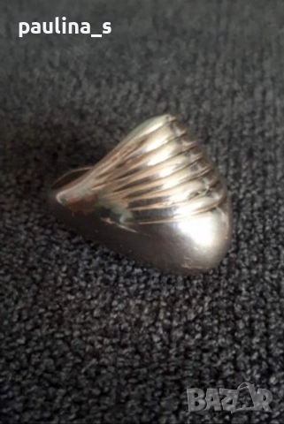 Два различни броя / Масивен сребърен пръстен проба 925 и Житен клас , снимка 5 - Пръстени - 29143998