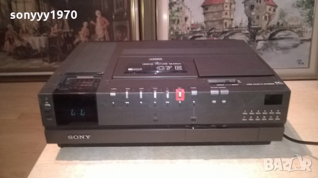 sony sl-c7e betamax-video recorder-made in japan-внос швеция, снимка 6 - Плейъри, домашно кино, прожектори - 26952002