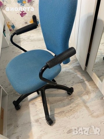 офис стол въртящ, снимка 2 - Столове за офис - 39563570
