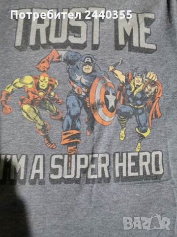 Мъжка блуза Marvel, снимка 3 - Тениски - 26751639